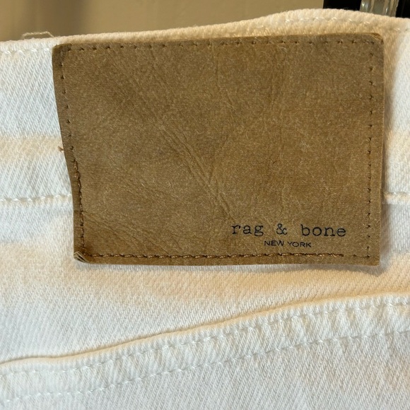 RAG & BONE WHITE JEANS SIZE 25 - Picture 3 of 10